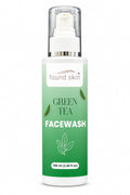 Found Skin Green Tea Face Wash | Deep Pore Cleansing Oil Control Face Cleanser for Acne, Pimples & Dull Skin | Refreshing Daily Facial Cleanser with Green Tea Extract | 100ml