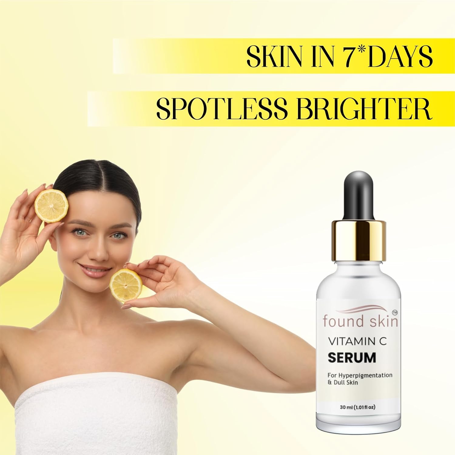Vitamin C Serum 10% for Face – Reduces Hyperpigmentation, Dark Spots & Dull Skin | Brightening & Even Skin Tone Formula | Lightweight Fast Absorbing Facial Serum for Men & Women | Hydrating Skincare for All Skin Types | 30ml