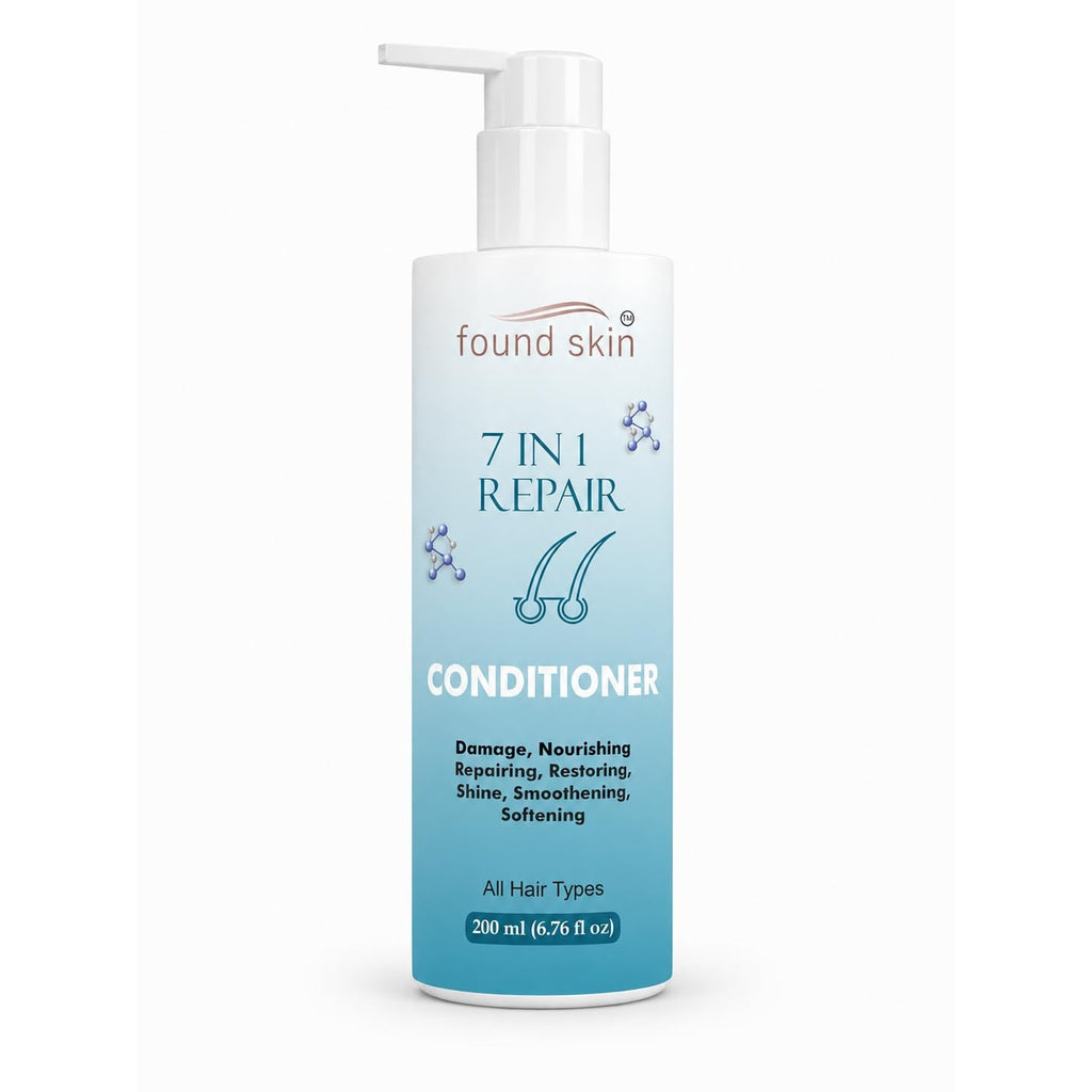 Found Skin 7 in 1 Repair Nourishing Conditioner for Smooth & Manageable Strands | Daily Use Restoring Care for Dry & Rough Texture | All Types 200ml