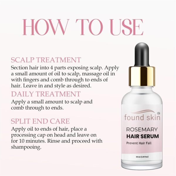 Rosemary Hair Serum -3 Rosemary Hair Serum