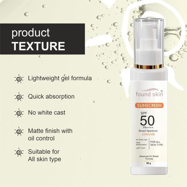 Sunscreen SPF 50 PA++++