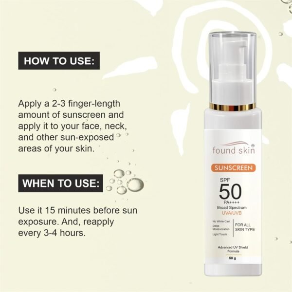 Sunscreen SPF 50 PA++++
