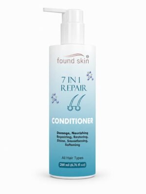 Found Skin 7 in 1 Repair Nourishing Conditioner for Smooth & Manageable Strands | Daily Use Restoring Care for Dry & Rough Texture | All Types 200ml
