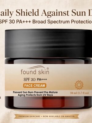 Found Skin Face Cream with SPF 30 PA+++, 50 ml
