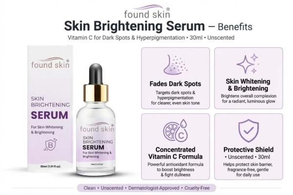 Found Skin Vitamin C Brightening Serum with Niacinamide 30ml