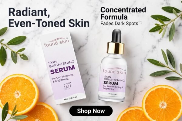 Found Skin Vitamin C Brightening Serum with Niacinamide 30ml
