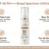 793518539_1567980148676018_3048308986512837256_n.webp Found skin Sunscreen SPF 50 PA++++ Broad Spectrum, No White Cast, Deep Moisturisation, Matte Finish, for All Skin Types (50 GM)