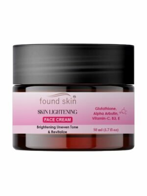 Found Skin Face Cream for Brightening & Even Skin Tone | Oil-Free Hydration Moisturizer | Skin Rejuvenation Formula | Daily Use Cream for All Skin Types | 50 ml
