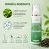 Found Skin Green Tea Face Wash | Deep Pore Cleansing Oil Control Face Cleanser for Acne, Pimples & Dull Skin | Refreshing Daily Facial Cleanser with Green Tea Extract | 100ml