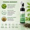 Found Skin Green Tea Face Wash with Built-in Silicone Brush | Deep Cleansing Oil Control Face Cleanser for Acne, Blackheads & Pimples | Hydrating & Refreshing Skincare for Oily Skin | 150ml