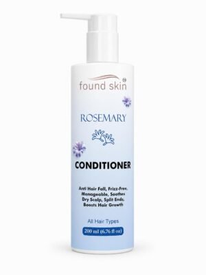 Found Skin Rosemary Nourishing Conditioner for Dry Scalp & Frizz Control | Smooth & Manageable Daily Use for All Hair Types 200ml