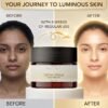 Found Skin Ubtan Nourishing Face Cream with Aloe Vera, Turmeric, Glycerin, Gram Flour & Almonds with Vitamin E 50 ml