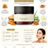 Found Skin Ubtan Nourishing Face Cream with Aloe Vera, Turmeric, Glycerin, Gram Flour & Almonds with Vitamin E 50 ml