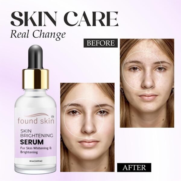 Found Skin Vitamin C Brightening Serum with Niacinamide 30ml