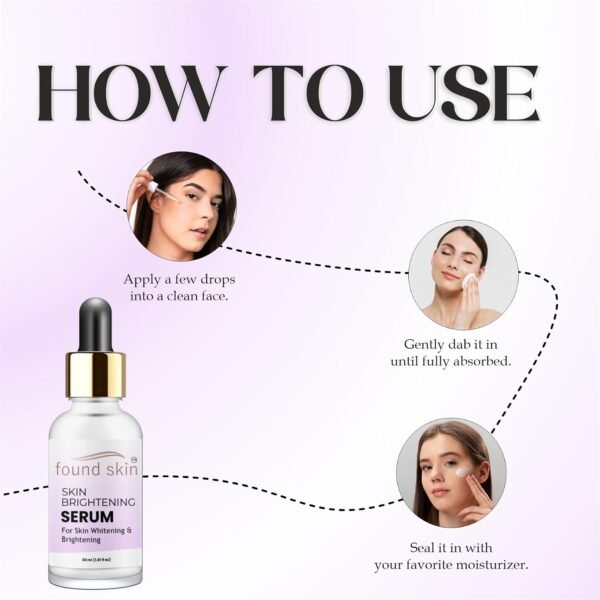 Found Skin Vitamin C Brightening Serum with Niacinamide 30ml