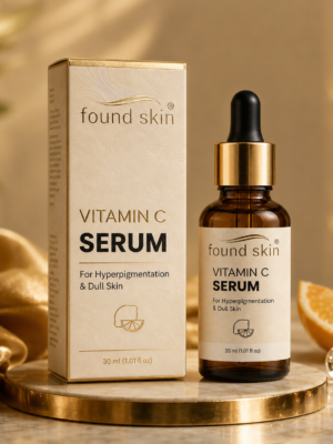 Found Skin 10% Vitamin C Face Serum With Niacinamide 30ml for Men & Women